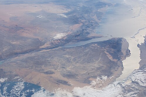 Sinai Peninsula, North of Red Sea, Gulf of Suez