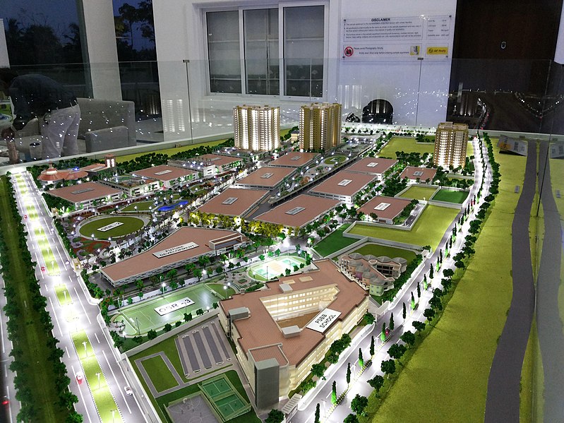 File:Architecture Site Masterplan Miniature Scale Model.jpg