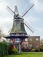 * Nomination Smock mill in Handorf (Lower Saxony), built in 1868/69, view from east --F. Riedelio 10:26, 25 December 2021 (UTC) * Promotion Good quality. --Cvmontuy 00:25, 26 December 2021 (UTC)