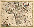 Map of Africa, 1689