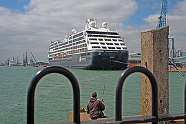 Azamara Quest in Southampton Docks