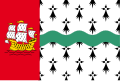 Flag of Pays Nantais (Bro Naoned) (SVG, Loire river symbolized as green.)