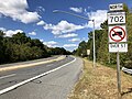 File:2019-09-24 12 11 30 View north along Maryland State Route 702 (Southeast Boulevard) at Back River Neck Road in Essex, Baltimore County, Maryland.jpg