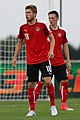 Dominik Baumgartner (FC Wacker Innsbruck, links) und Dario Maresic (SK Sturm Graz, rechts) Dominik Baumgartner (FC Wacker Innsbruck, left) and Dario Maresic (SK Sturm Graz, right)