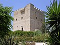 view of Kolossi Castle built in 1210 by the Frankish military