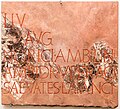 English: Commemorative plaque by the Celtic tribes of Noricum as tribute to the Roman Emperor Deutsch: Ehrung durch die keltischen Stämme Noricums für das römische Kaiserhaus
