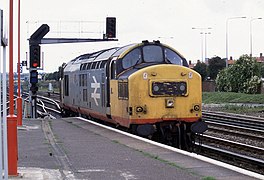 37 371 BR Class 37/3 loco at Eastleigh