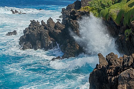 Coast at Porto Moniz Madeira