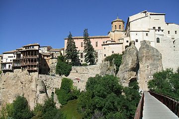 Panorámica de Cuenca, puente de San Pablo, Casas Colgadas y Catedral