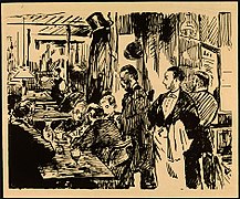 Édouard Manet *At the Café. 1869