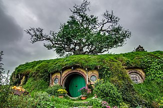 Hobbit house of The Shire (Auenland, Matamata)
