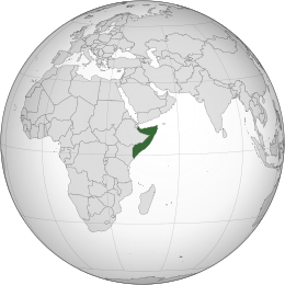 Map of Somalio