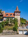 Forchtenberg - Altstadt - Stadtmauer - Diebsturm - Ansicht von WSW (1) **