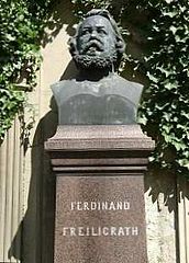 Ferdinand Freiligrath, von Adolf von Donndorf