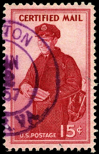 File:Stamp US 1955 15c certified mail.jpg