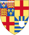 Arms of Edmund as Earl of Rutland Grandson of Richard of Conisburgh and Anne de Mortimer