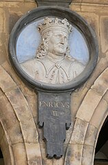 Enrique II de Castilla. (Plaza Mayor de Salamanca).