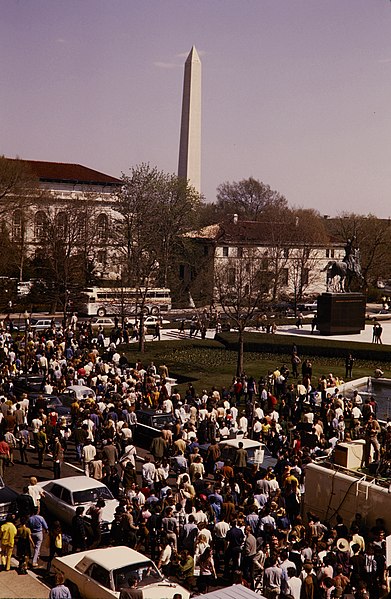 File:Demonstrations. Protestors march towards the Washington Monument during the National Capital Region Earth Day flag ceremony in (ed7ab0eae01f45f295420cce638c6229).jpg