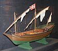 Ship model at the Maritime Museum, Birgu