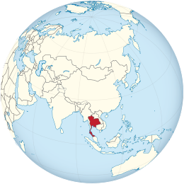 Map of Thailand