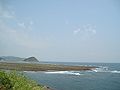 Demon's washboard, along the Nichinan coastline 日南海岸沿いにある鬼の洗濯板