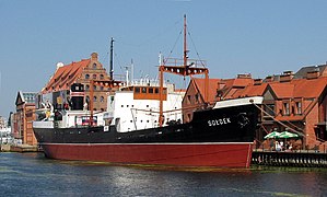 ship-museum Sołdek in Gdańsk, Poland