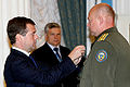 Colonel Andrei Krasov is awarded the title of Hero of Russia.