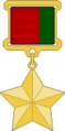 Recreated drawing of the medal