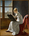 Marie-Denise Villers Young Woman Drawing, 1801,