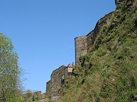 Bouillon, the fortified castle.