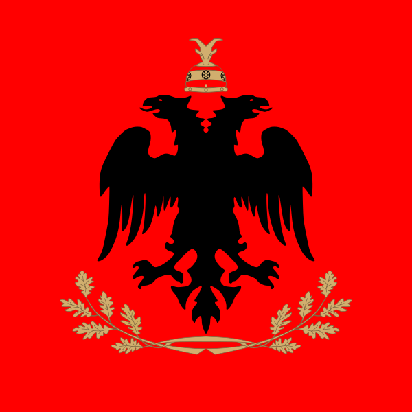 File:Flag of the President of Albania.svg