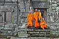 ◆2013/05-42 ◆Category File:Preah Pithu T Monks - Siem Reap.jpg uploaded by JJ Harrison, nominated by Mmxx