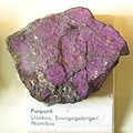 Purpurit (Purpurite), Usakos, Erongogebirge, Namibia