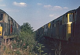 Hymeks on the scrap line at Swindon