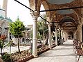 The mosque courtyard