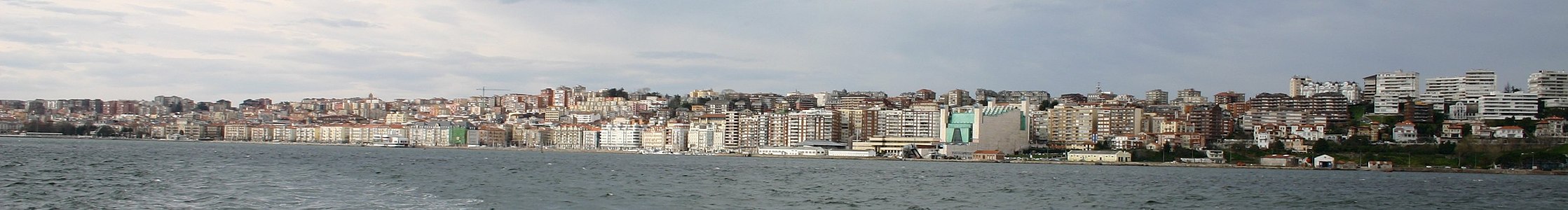 City of Santander from the Bay.