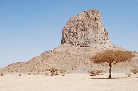 Natural Scene of Algerian desert