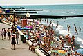 A beach in Sochi