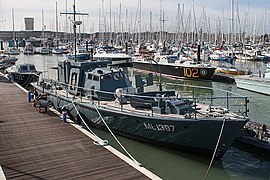 Harbour Defence Motor Launch ML 1387 in Haslar Marina