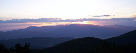 Wheeler Peak, highest in New Mexico