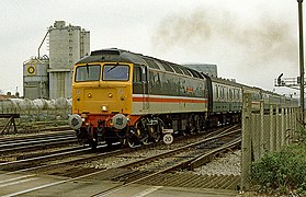 47 602 Glorious Devon in InterCity livery