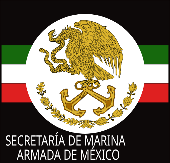 File:LOGO Marina Armada de Mexico NEGRO.svg