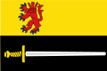 Flag of Niedorp, Netherlands (beheaded lion)