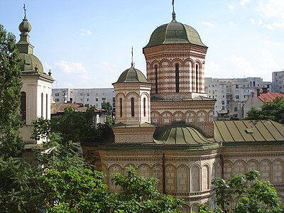 Română: Biserica „Sf. Ierarh Nicolae”, Mănăstirea Mihai Vodă, Str. Sapienței nr. 35, monument istoric B-II-a-A-19644