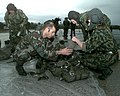 US and Russian paratroopers in Bosnia-Herzegovina.