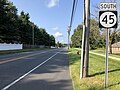 File:2018-08-26 09 36 06 View south along New Jersey State Route 45 (North Main Street) just south of Gloucester County Route 664 (Wolfert Station Road) in Harrison Township, Gloucester County, New Jersey.jpg