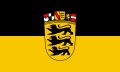 Flag of Baden-Württemberg, Germany (service flag)
