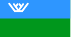 Flag of Khanty-Mansi Autonomous Okrug, Russian Federation