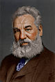 Alexander Graham Bell (colorized portrait).