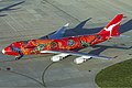 Qantas special livery from above